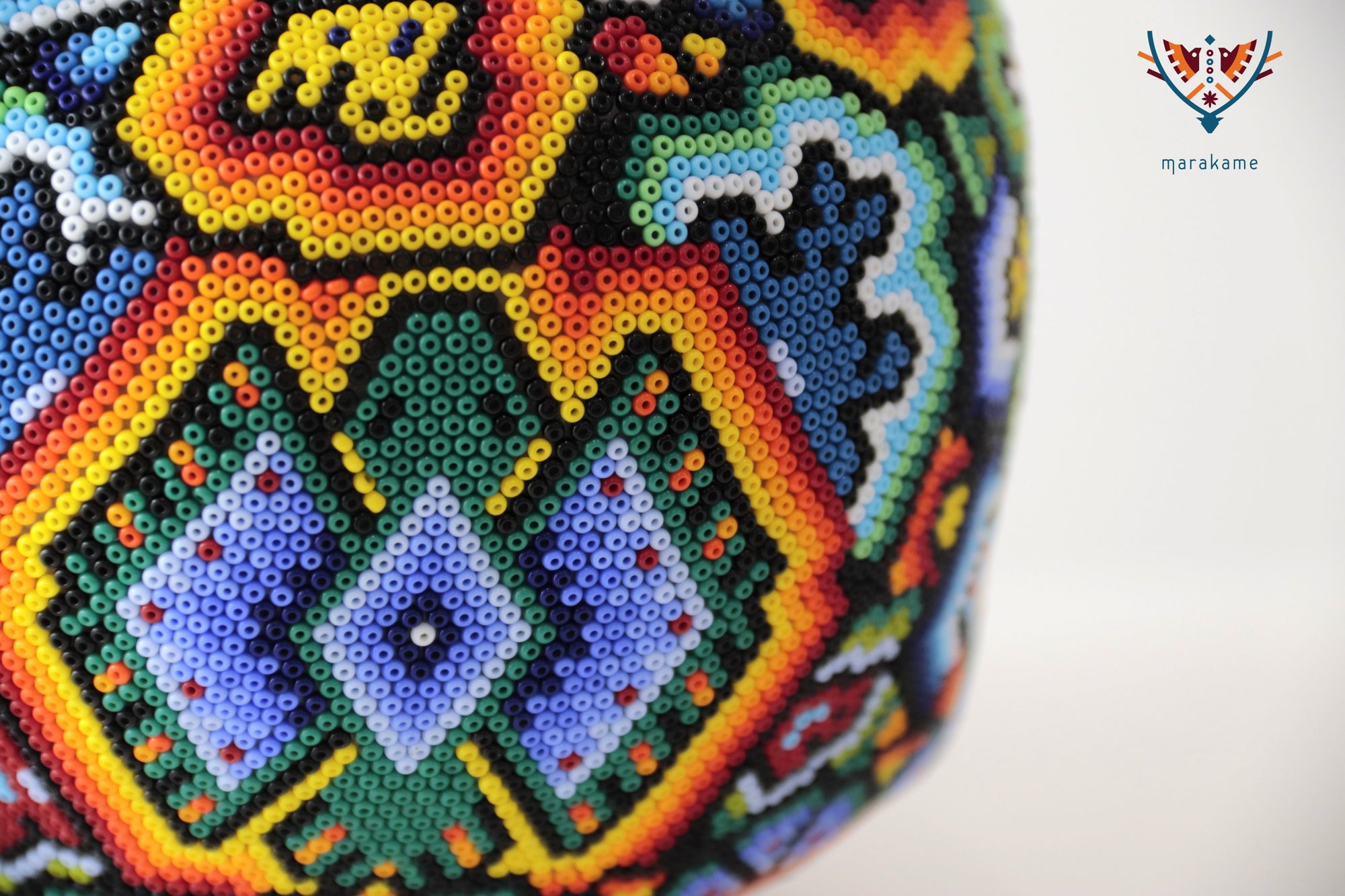 Calavera huichol escala real - Niwetsika