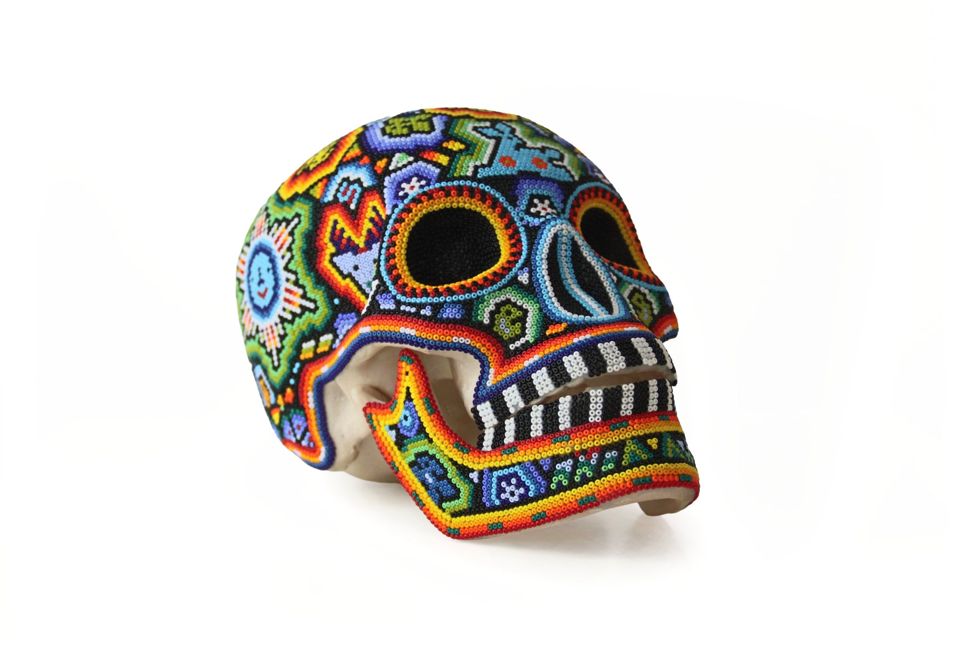 Calavera huichol escala real - Niwetsika