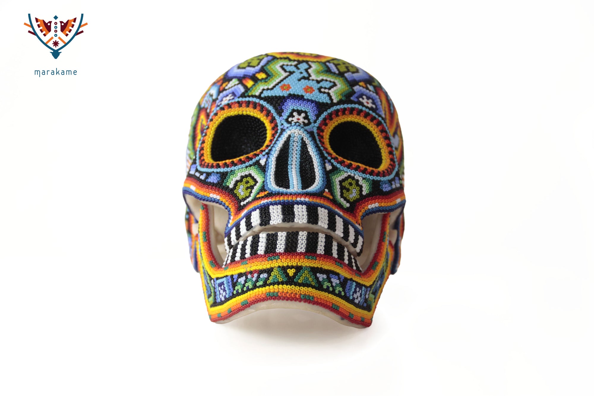 Calavera huichol escala real - Niwetsika