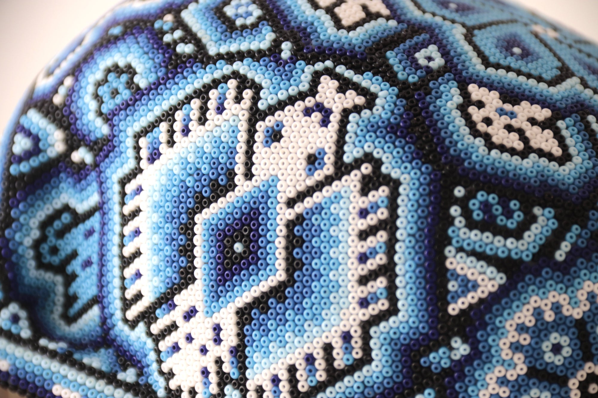 Calavera huichol escala real - Yurienaka