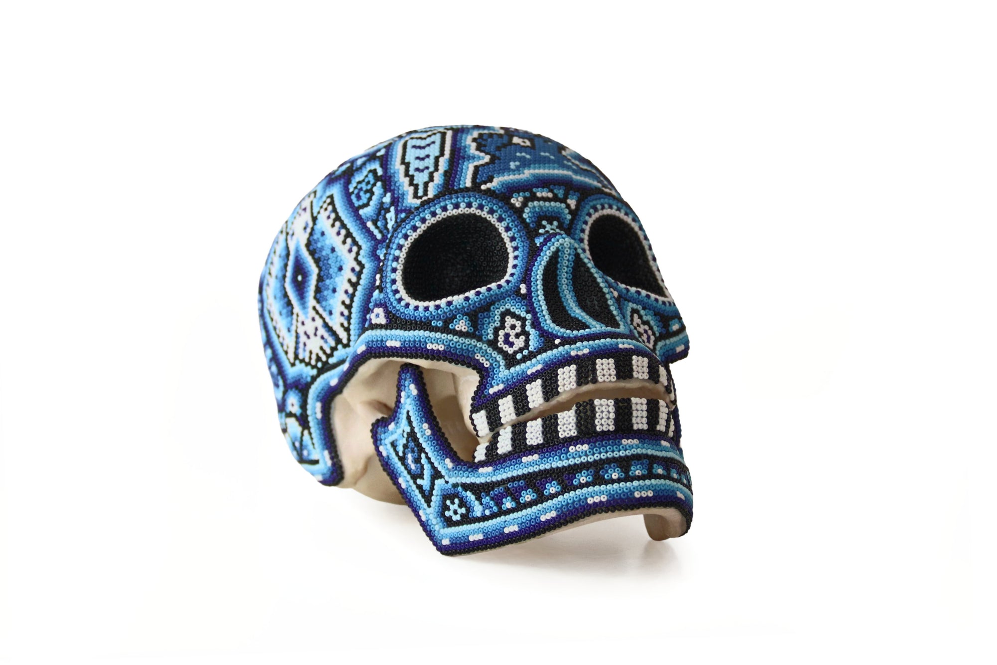 Calavera huichol escala real - Yurienaka