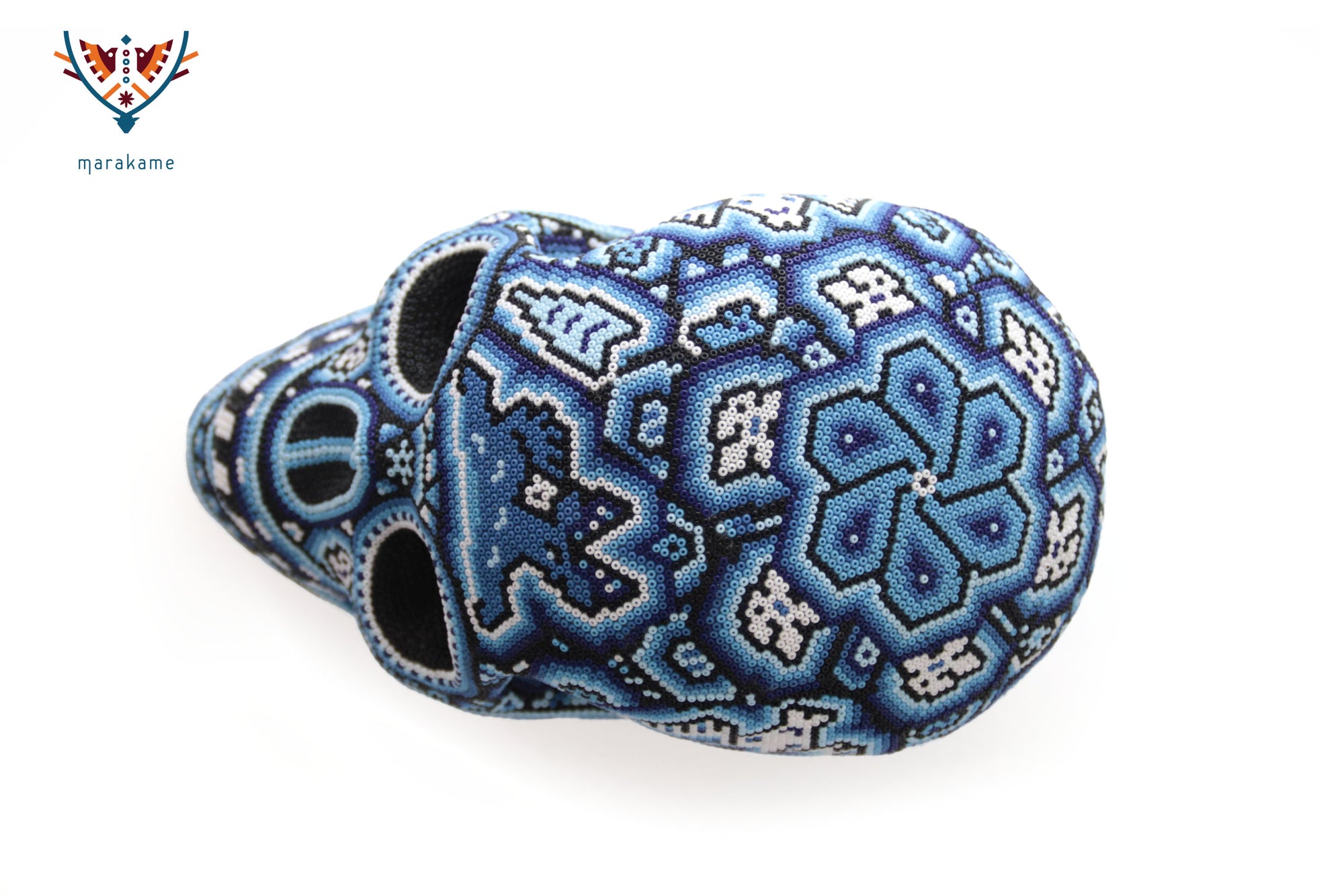 Calavera huichol escala real - Yurienaka