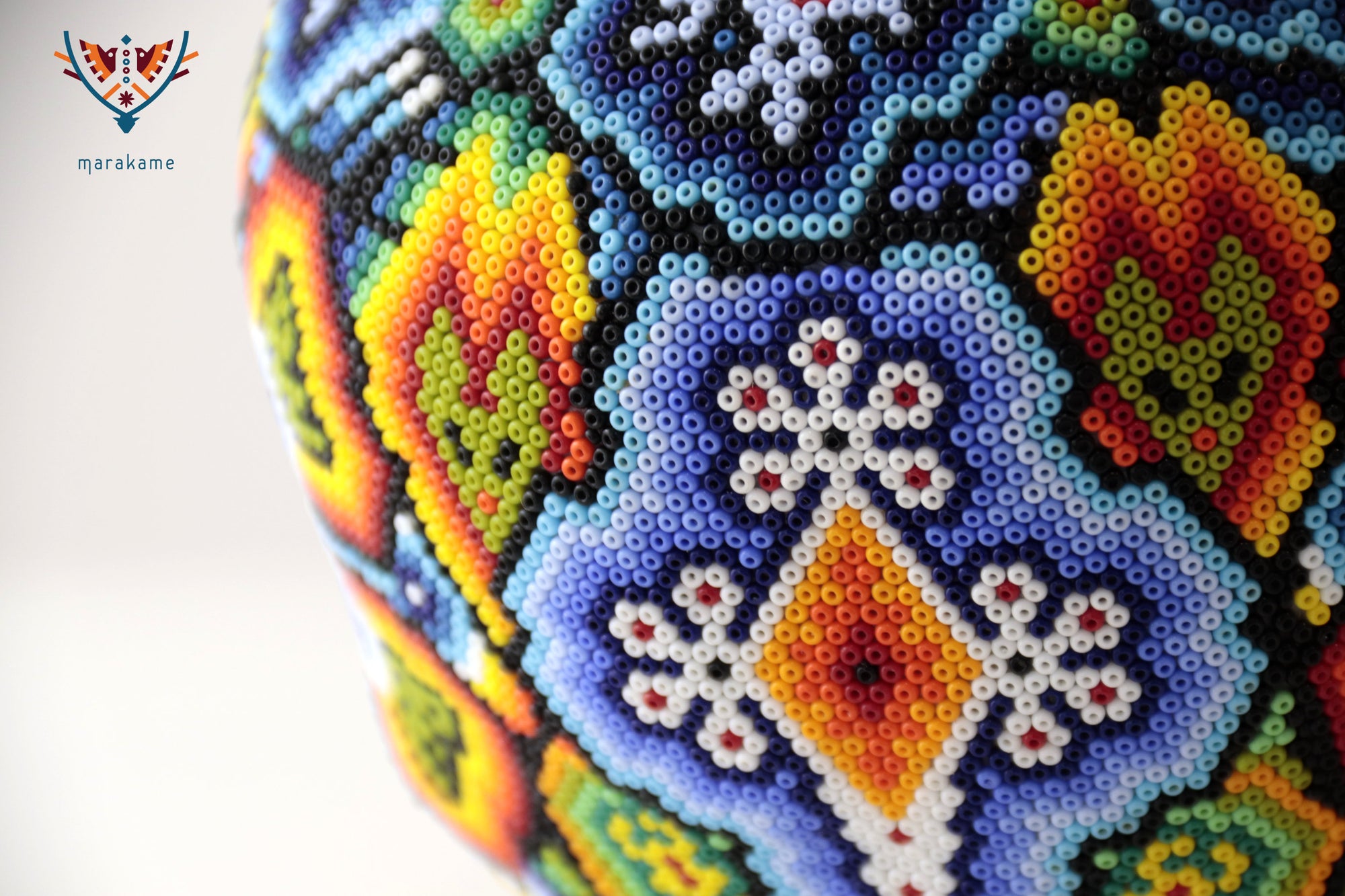 Calavera huichol escala real - Wirikuta
