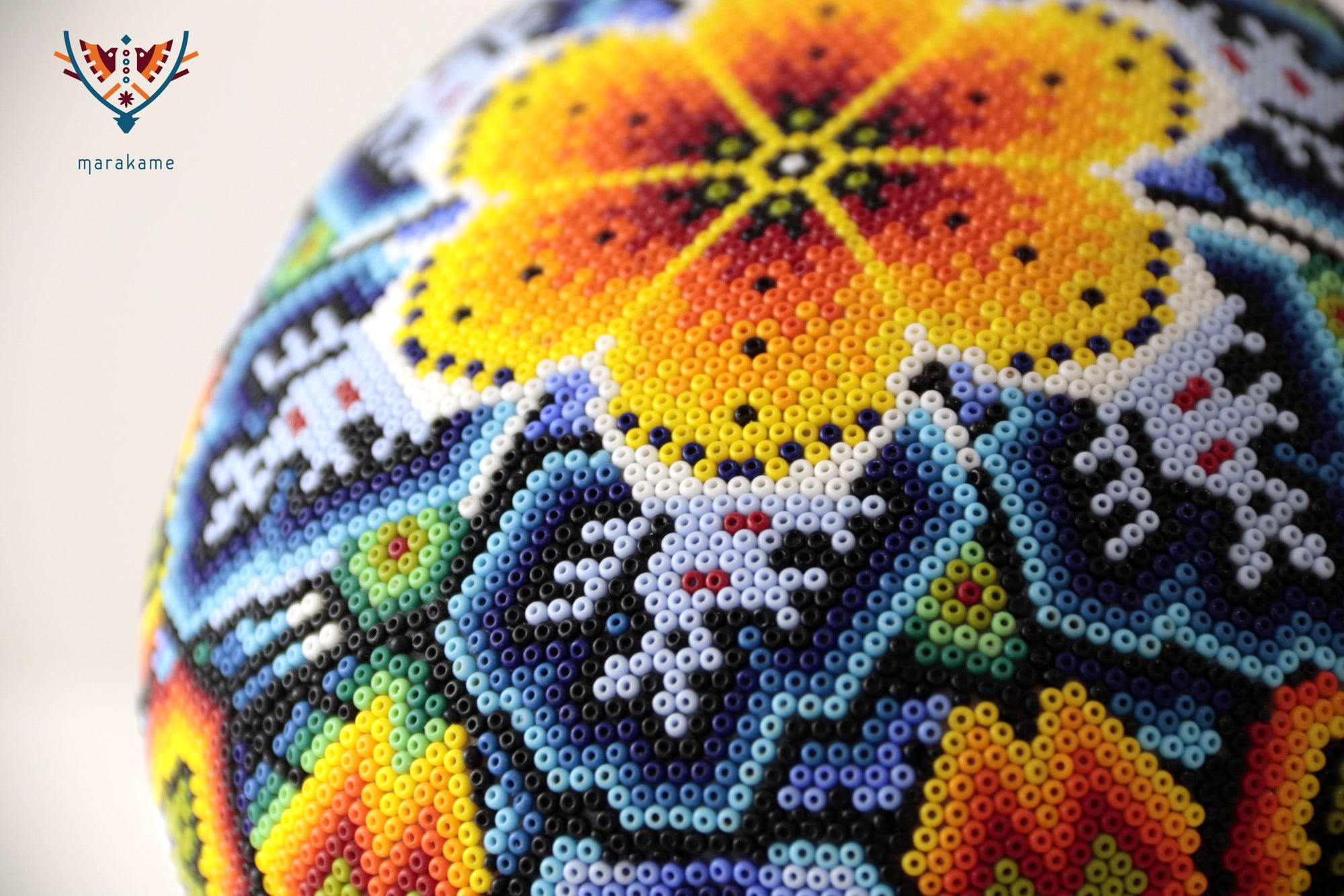 Calavera huichol escala real - Wirikuta