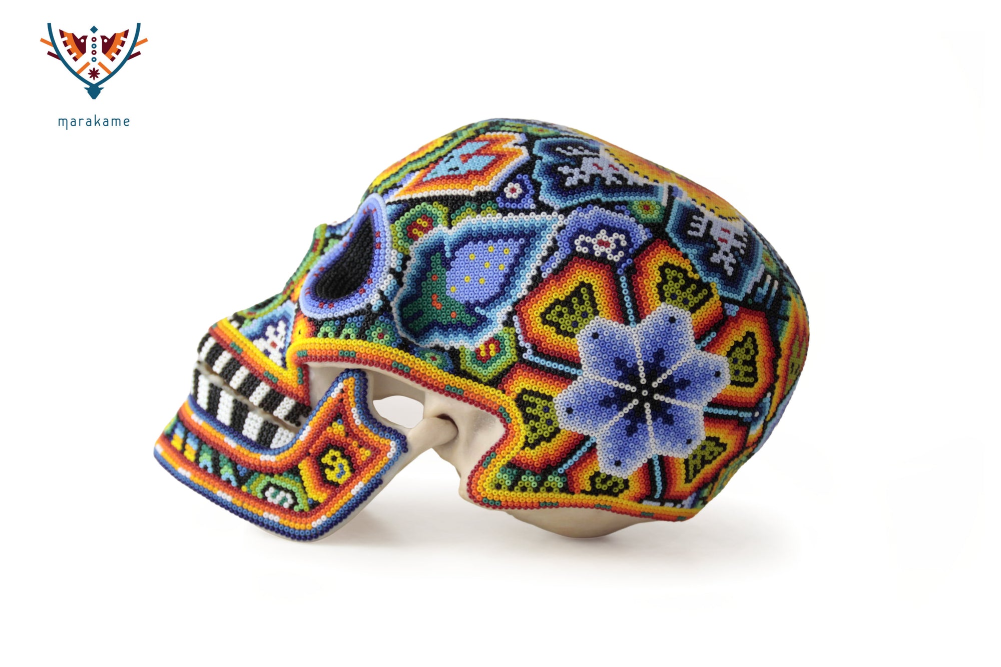 Calavera huichol escala real - Wirikuta