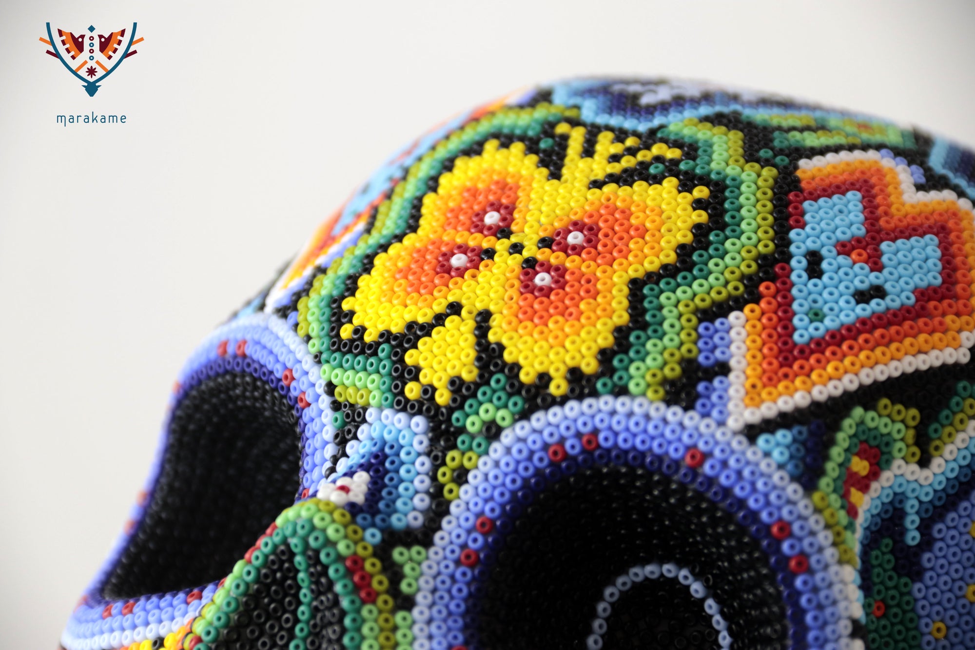 Calavera huichol escala real - Wirikuta