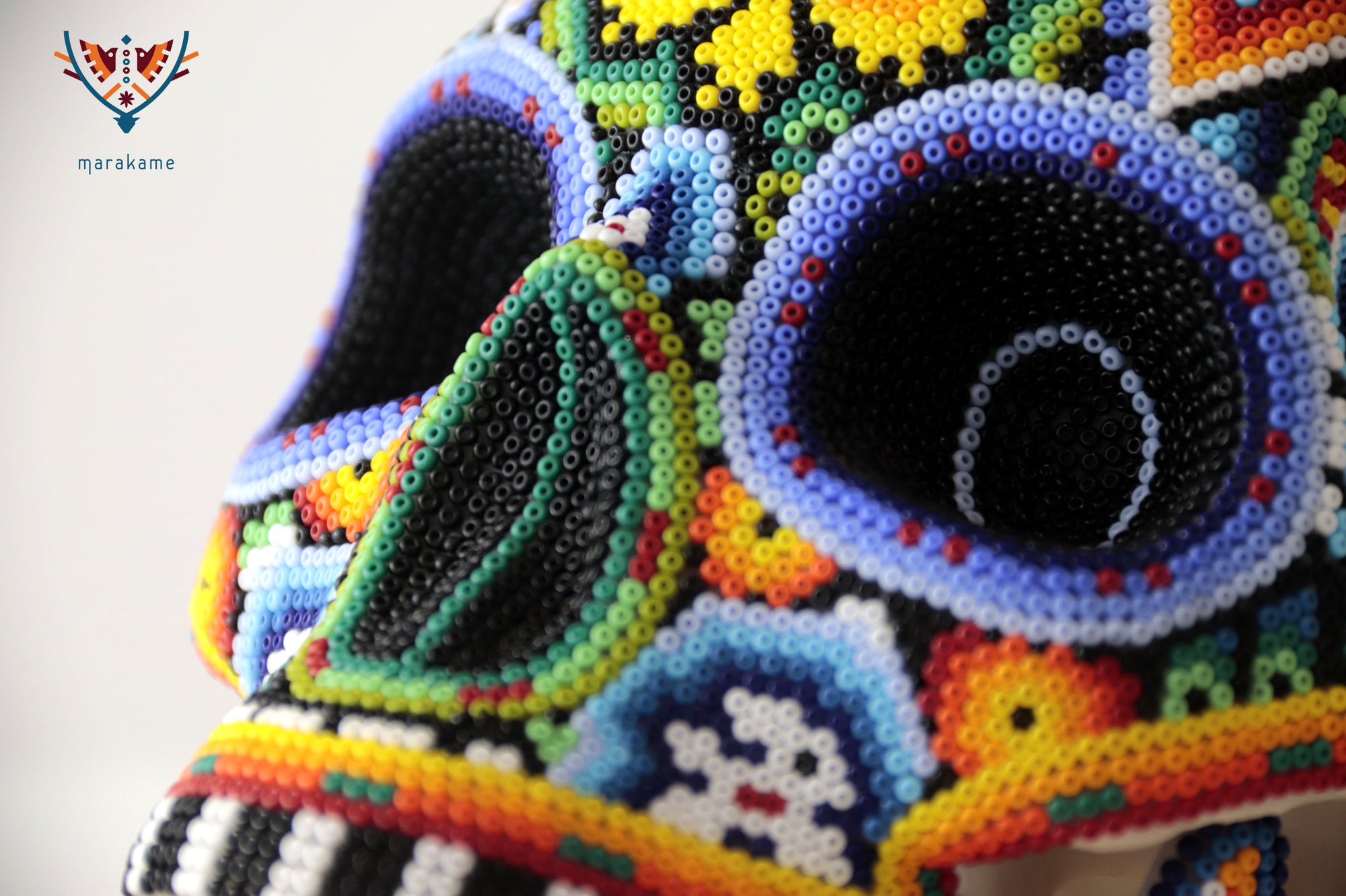 Calavera huichol escala real - Wirikuta