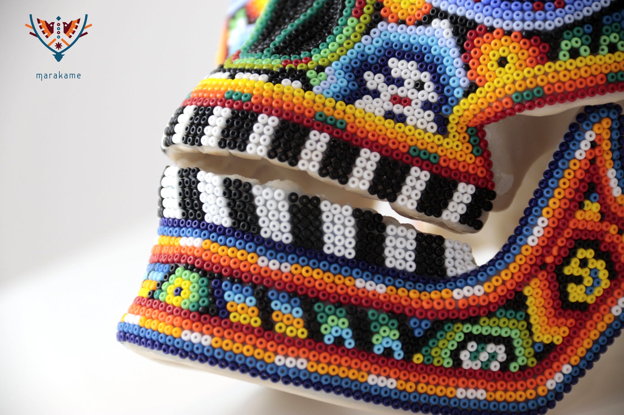 Calavera huichol escala real - Wirikuta