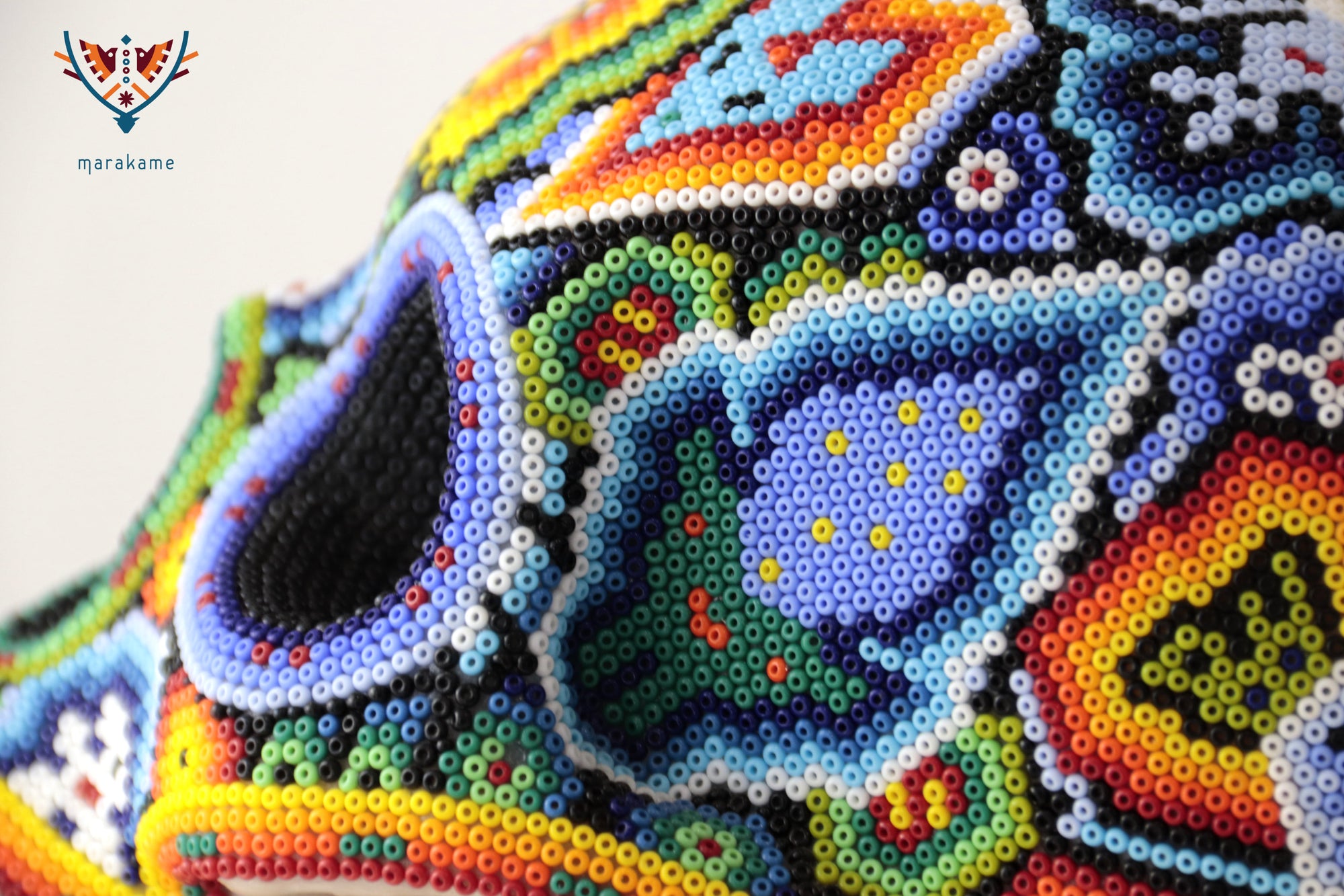 Calavera huichol escala real - Wirikuta