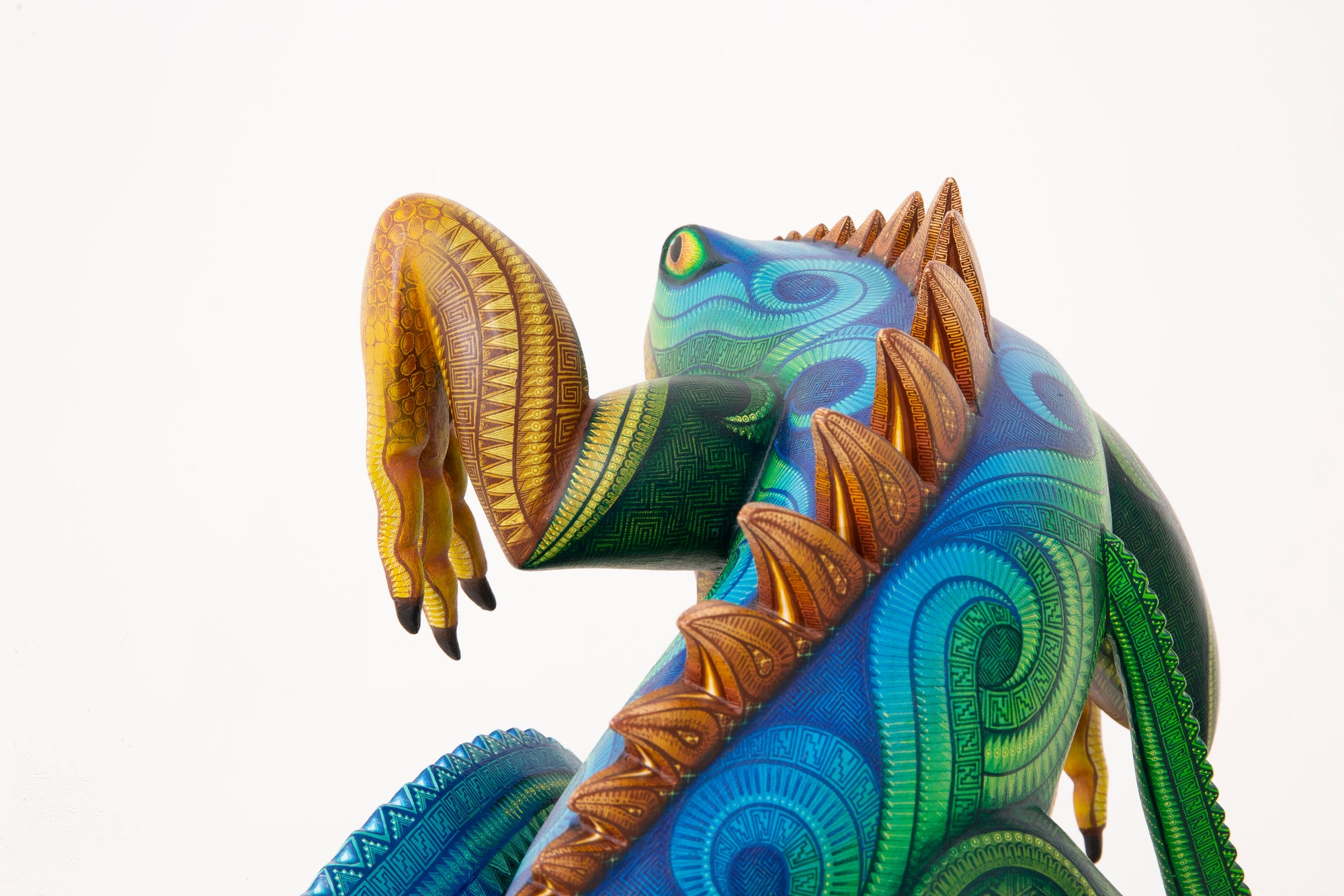Alebrije - Nahual Iguana - Guardián de la transformación