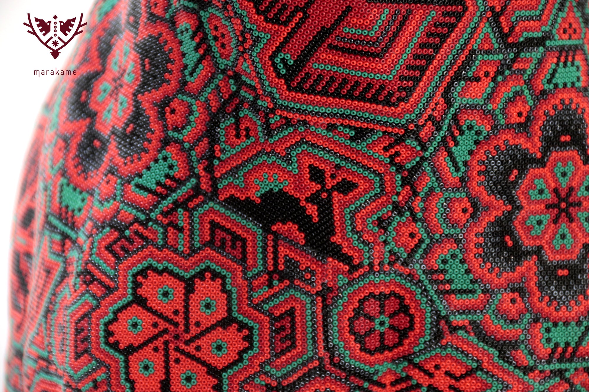 Escultura Arte Huichol - Busto de Puma - X+x+weri