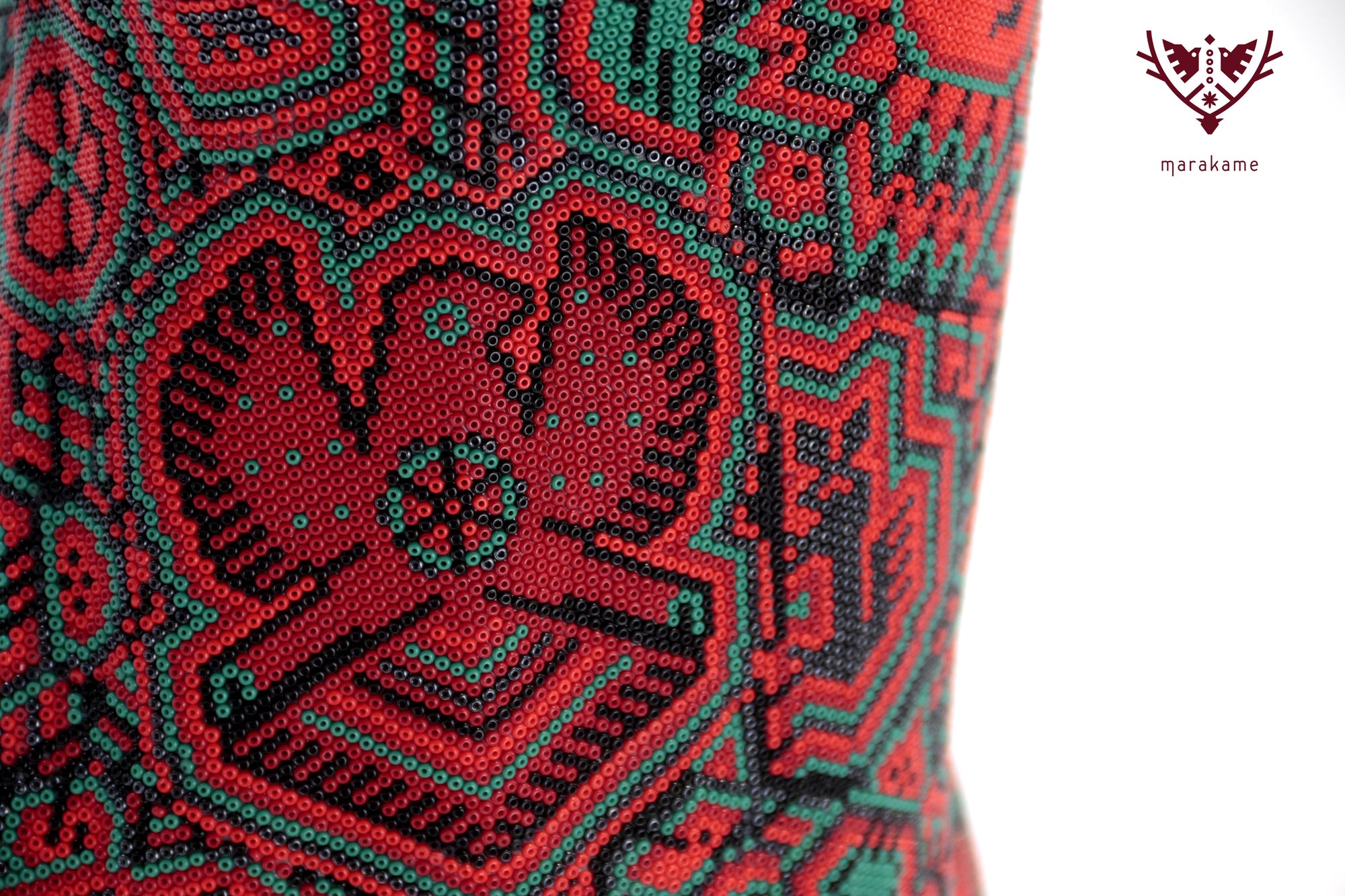 Escultura Arte Huichol - Busto de Puma - X+x+weri