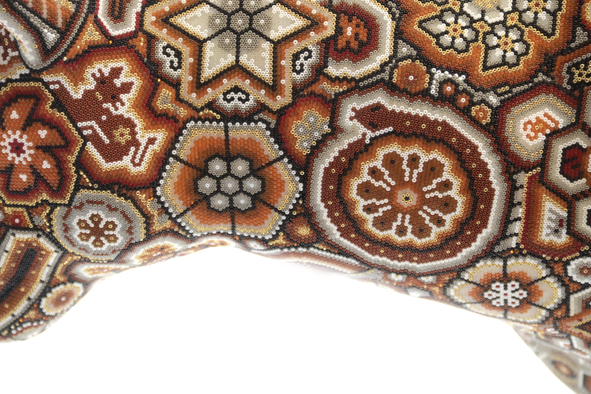 Escultura Arte Huichol - Guepardo Wixárika