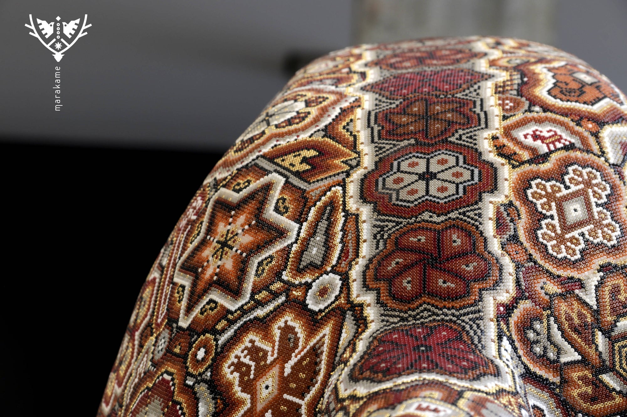 Escultura Arte Huichol - Guepardo Wixárika