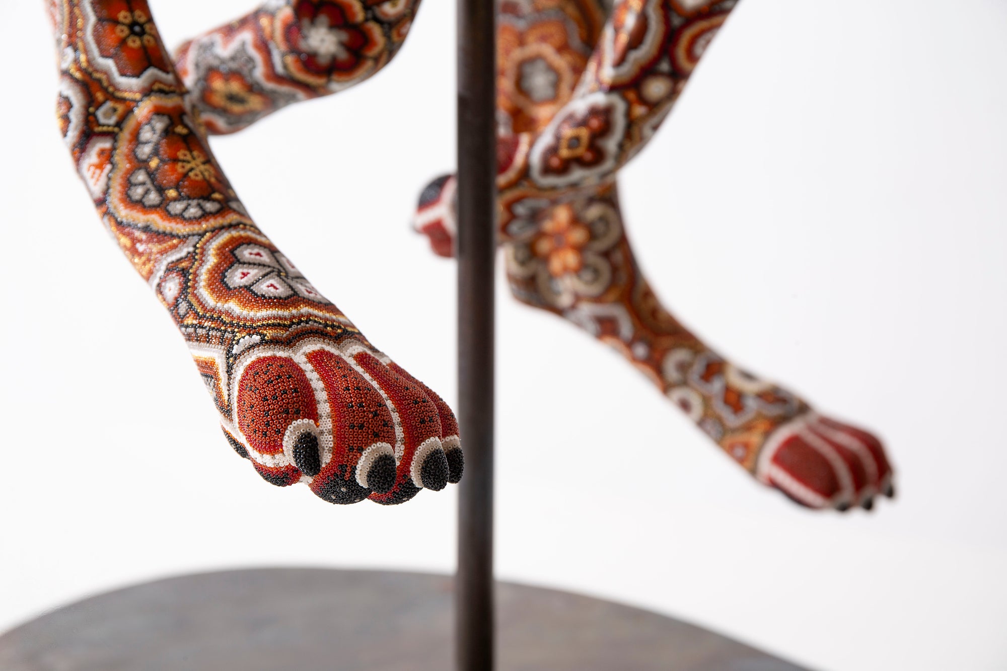Escultura Arte Huichol - Guepardo Wixárika