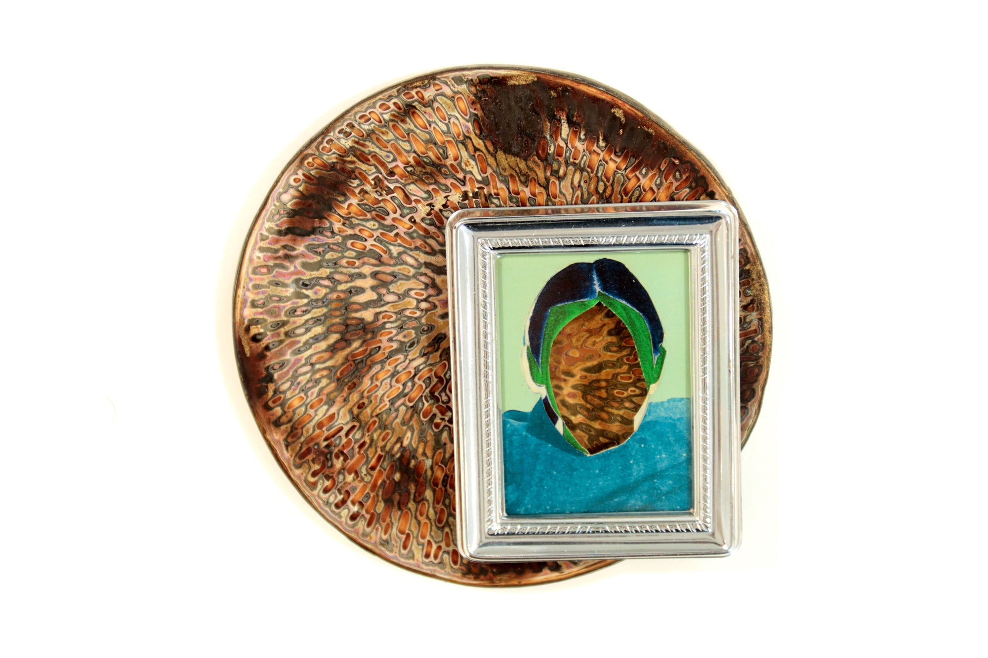 Mujer con colores interiores IV
