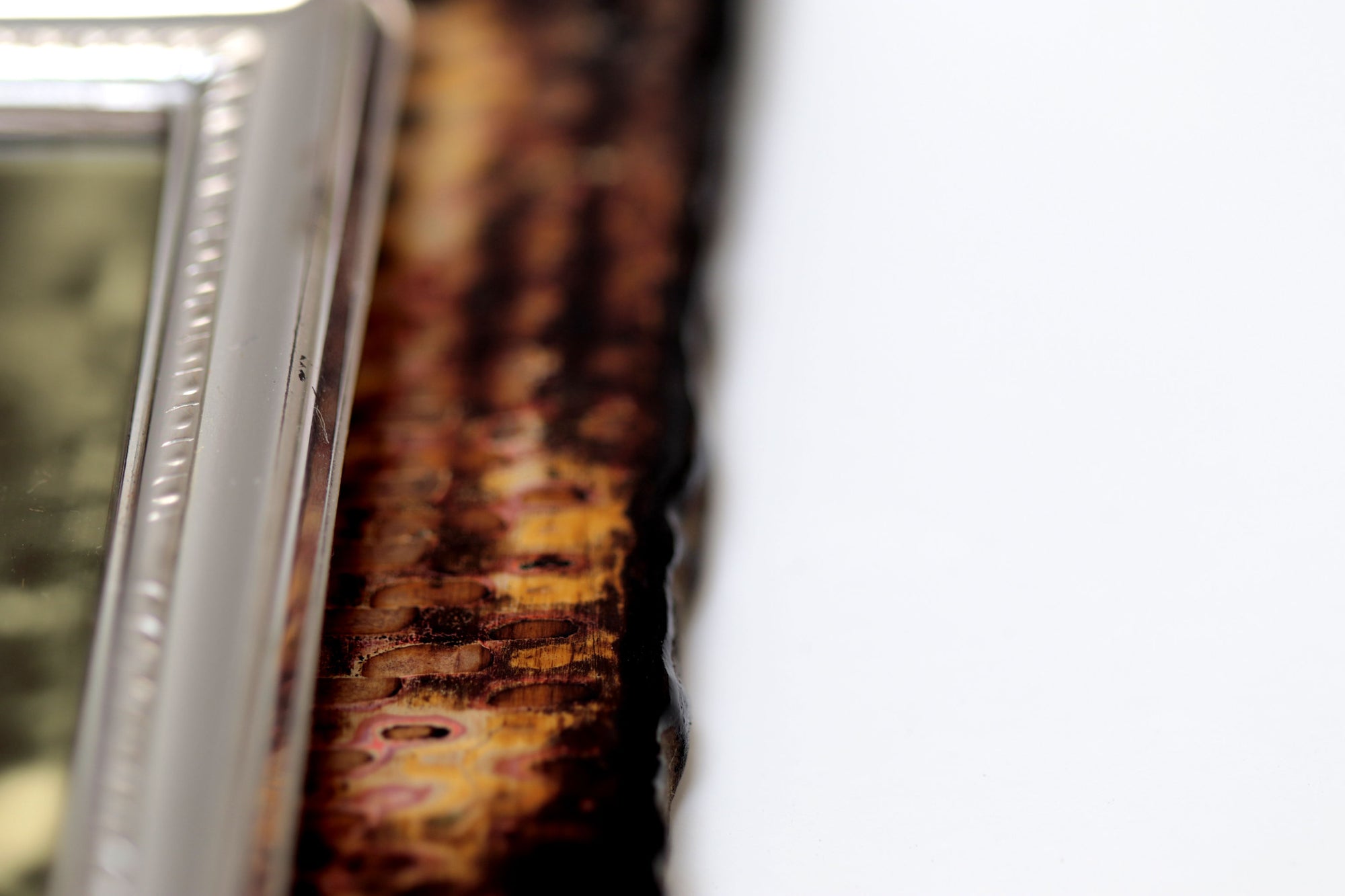 Self-portrait with interior colors II