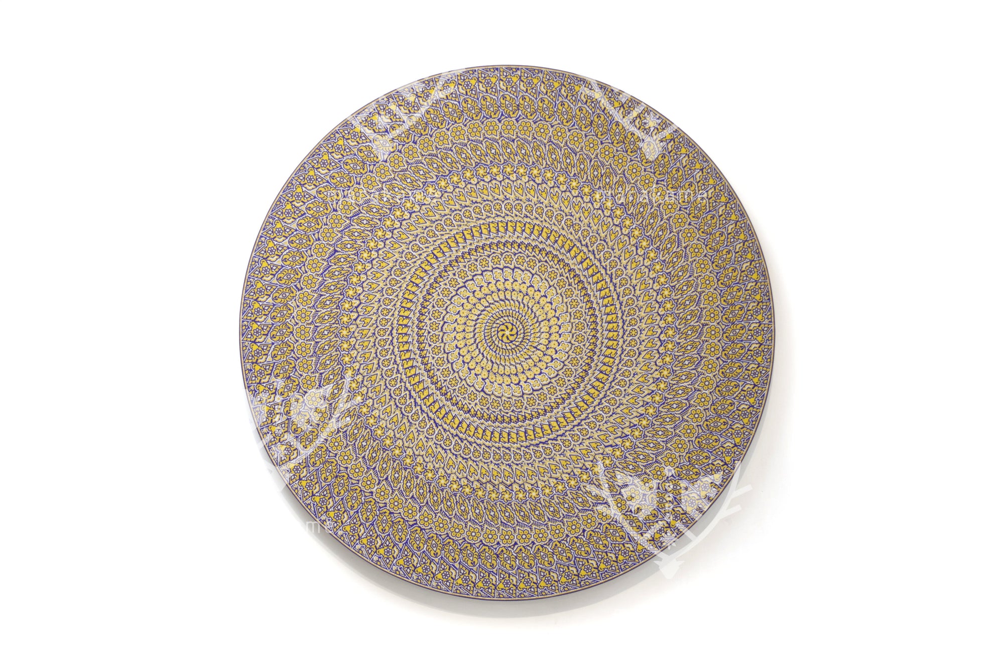 Nierika de Chaquira Circulo Huichol - Arquitectura simbólica del tiempo circular - 120 cm.