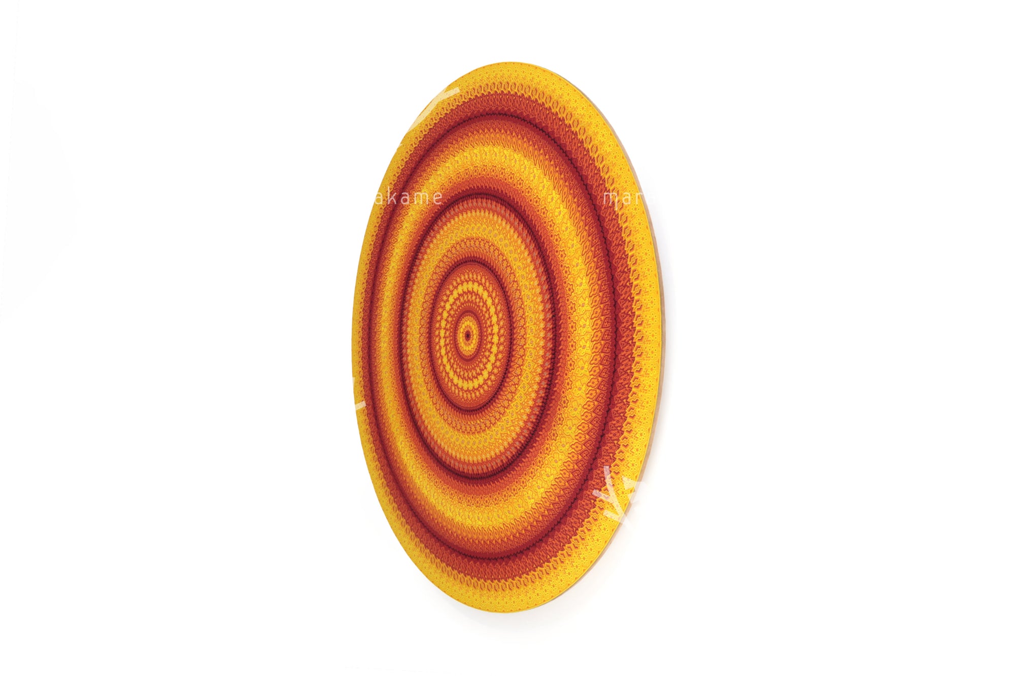 Nierika de Chaquira Circulo Huichol - Tatewari: El Nacimiento del Abuelo Fuego - 180 cm.