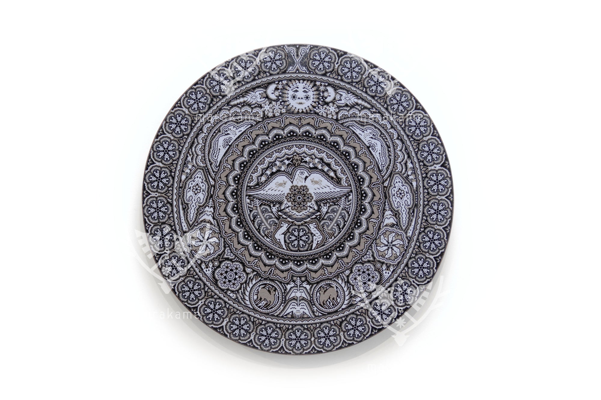 Nierika de Chaquira Huichol Circle - Tuutú huiyari - The path of the peyote - 78 cm. - 2025