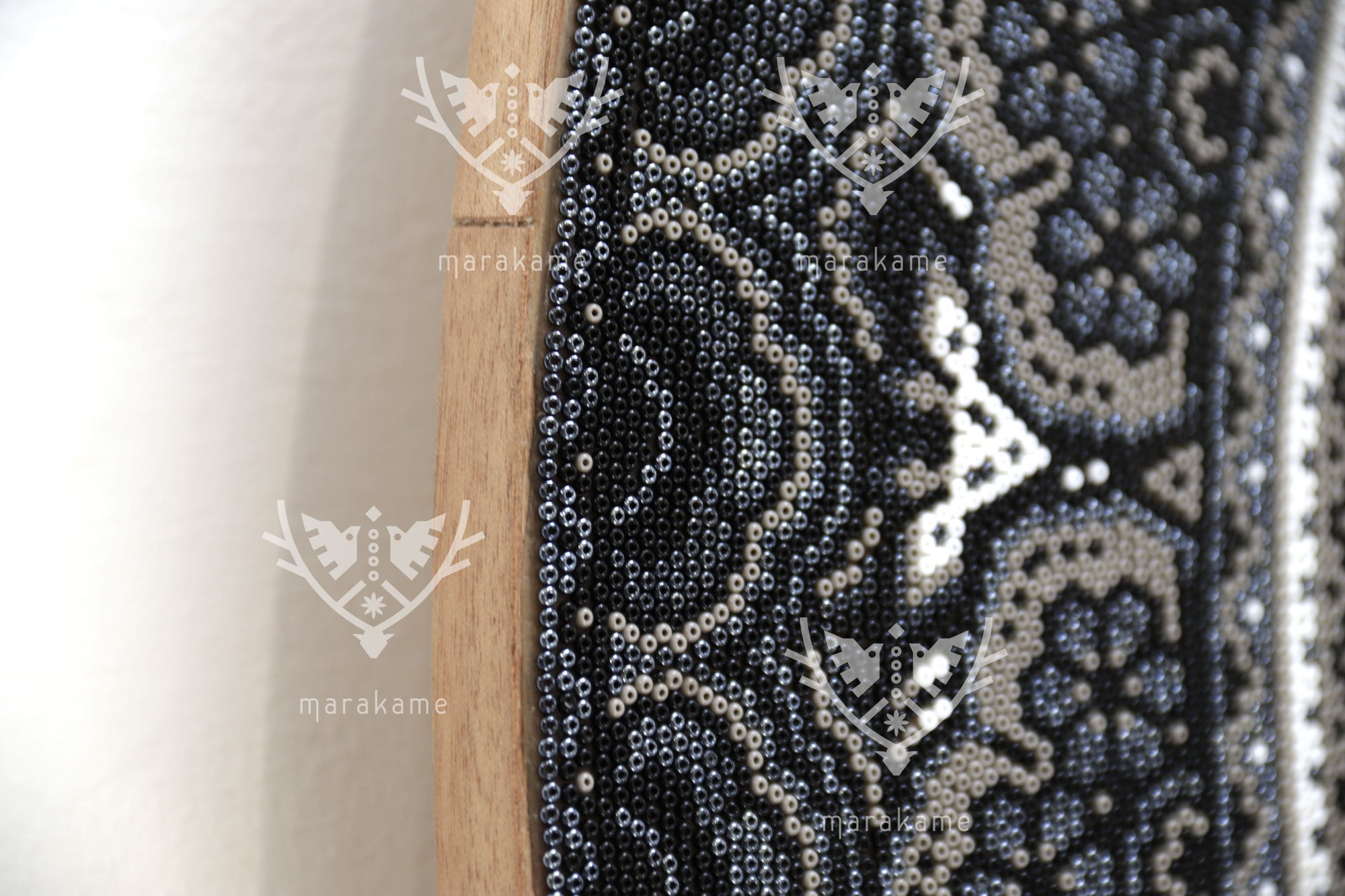 Nierika de Chaquira Círculo Huichol - Tatéi niwetsika - 80 cm.