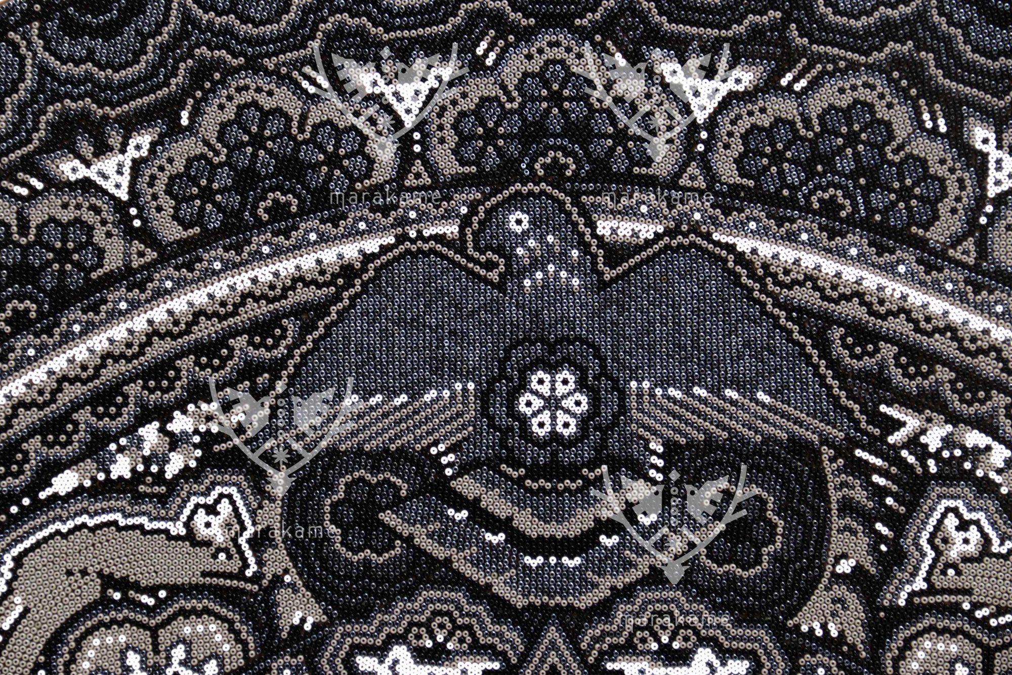 Nierika de Chaquira Círculo Huichol - Tatéi niwetsika - 80 cm.