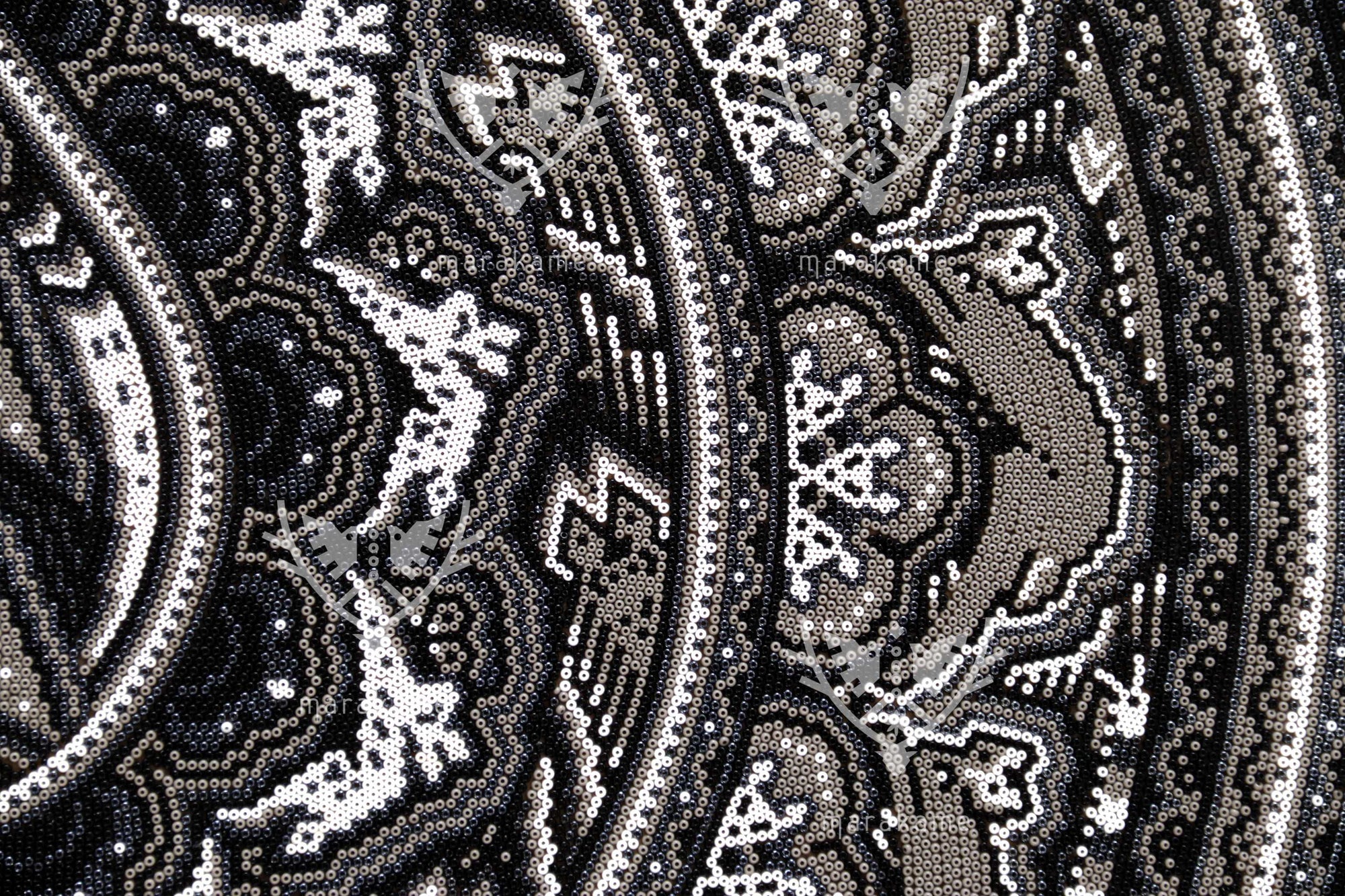 Nierika de Chaquira Círculo Huichol - Tatéi niwetsika - 80 cm.