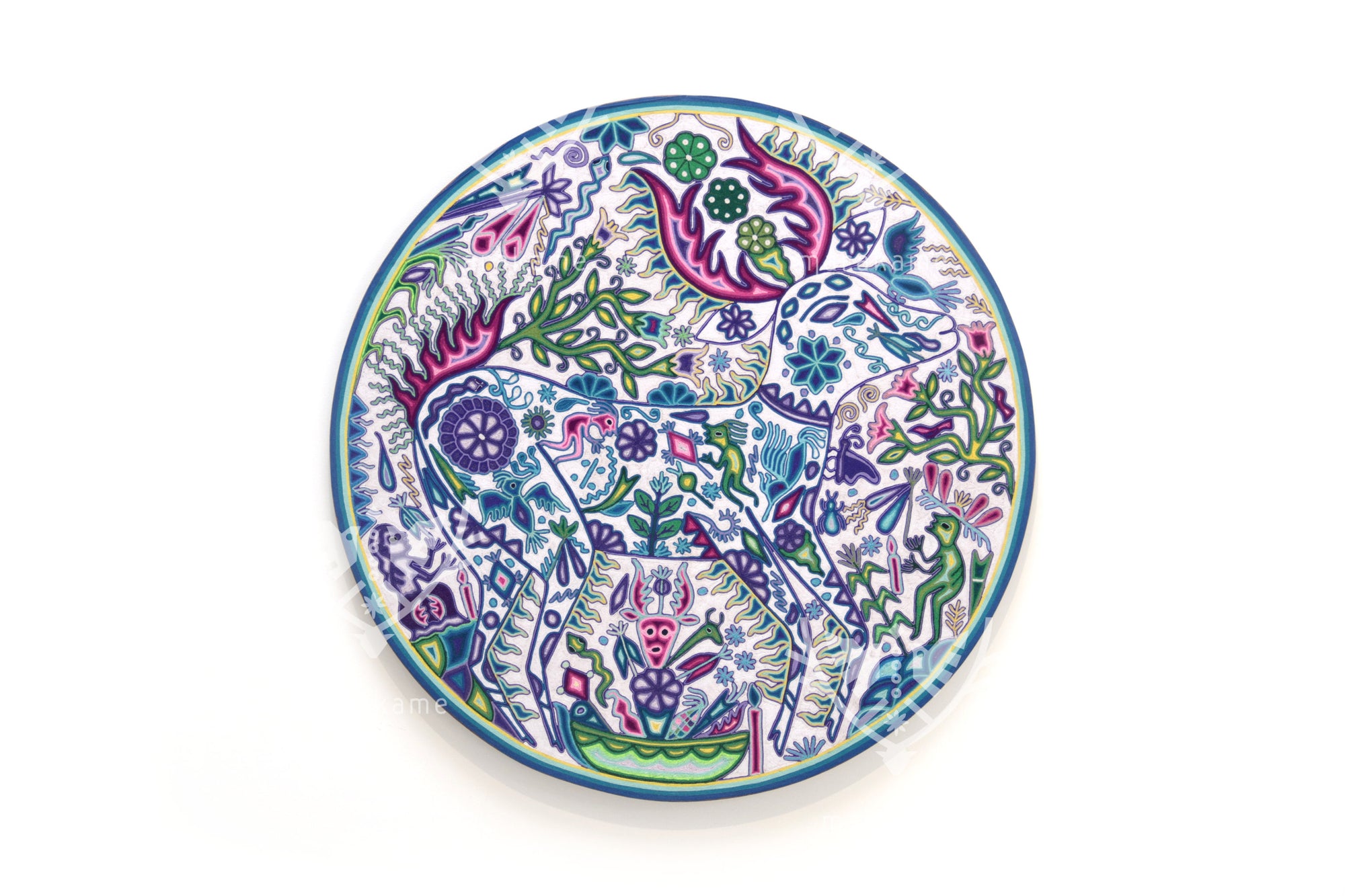 Nierika de Estambre Circulo Huichol - Maxa Macho - 100 cm