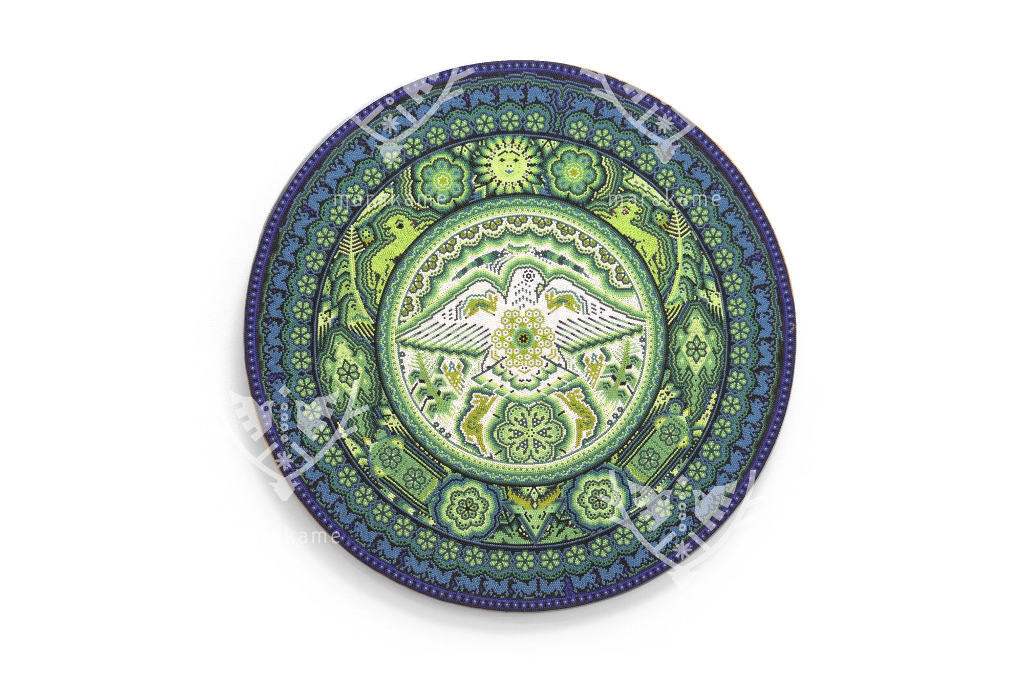 Nierika de Chaquira CÍrculo Huichol - Niveyáame Werika - Vientre del Águila - 59 cm. - 2025