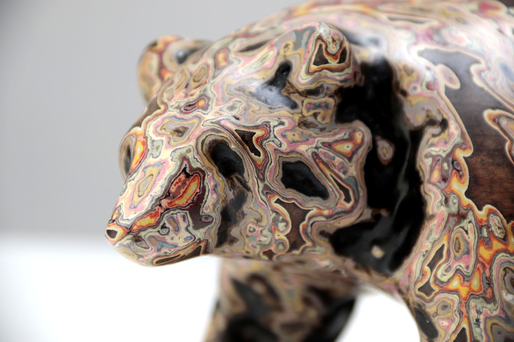 Oso con colores interiores II