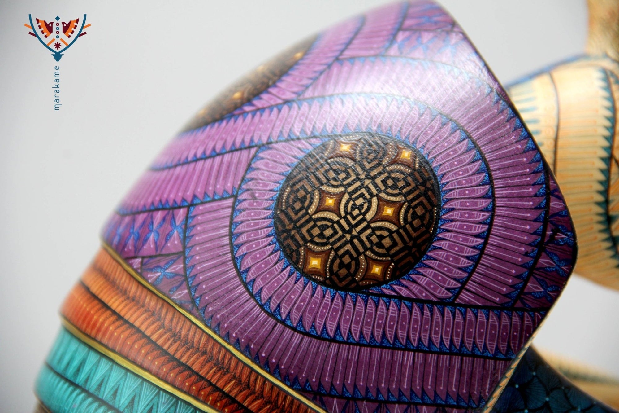 Alebrije - Armadillo - Arte Huichol - Marakame