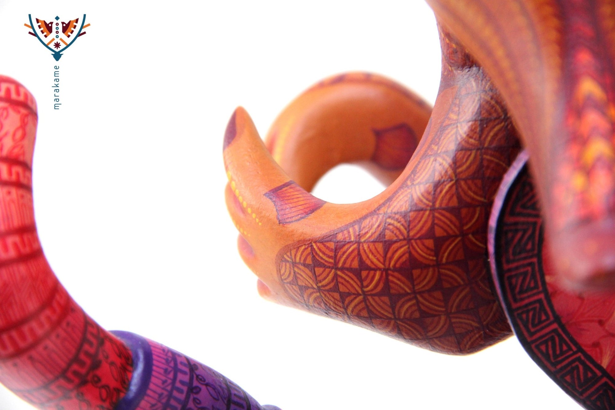 Alebrije - Armadillo Bagop - Arte Huichol - Marakame