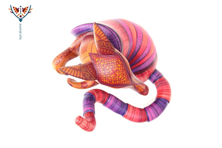 Alebrije - Armadillo Bagop - Huichol Art - Marakame