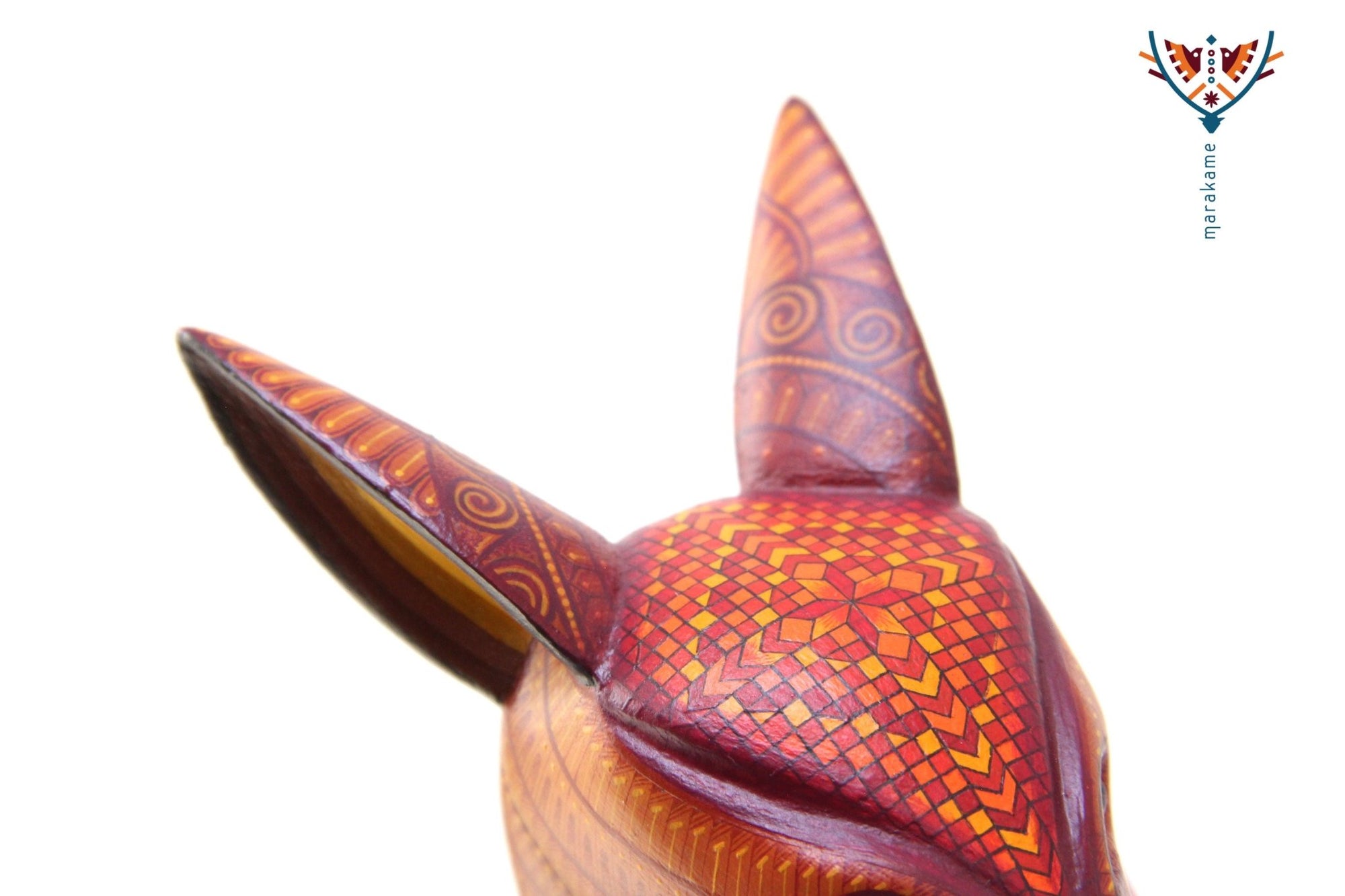 Alebrije - Armadillo Bagop - Arte Huichol - Marakame