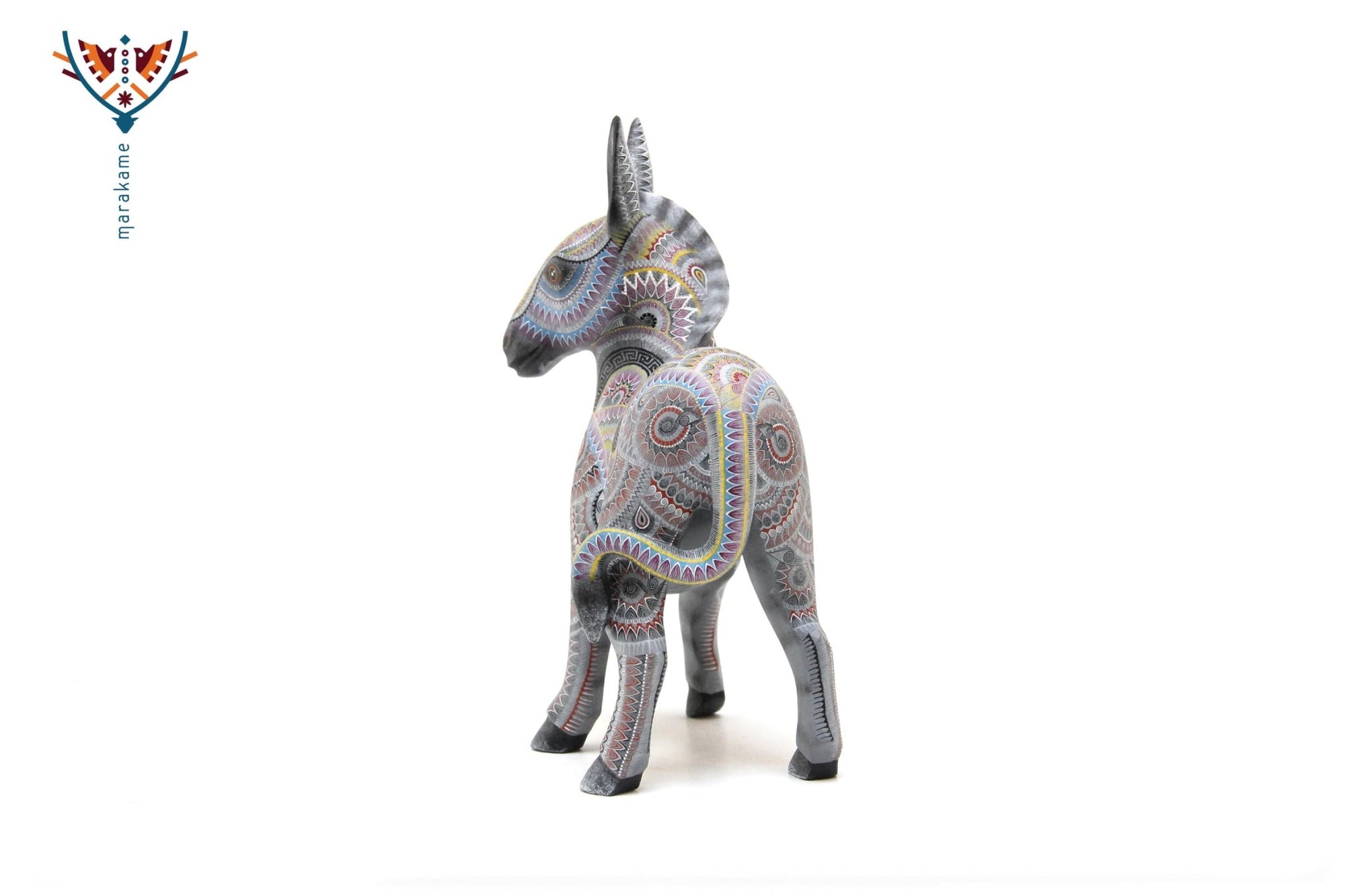 Alebrije - Donkey - Huichol Art - Marakame