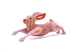 Alebrije - Conejo - Arte Huichol - Marakame