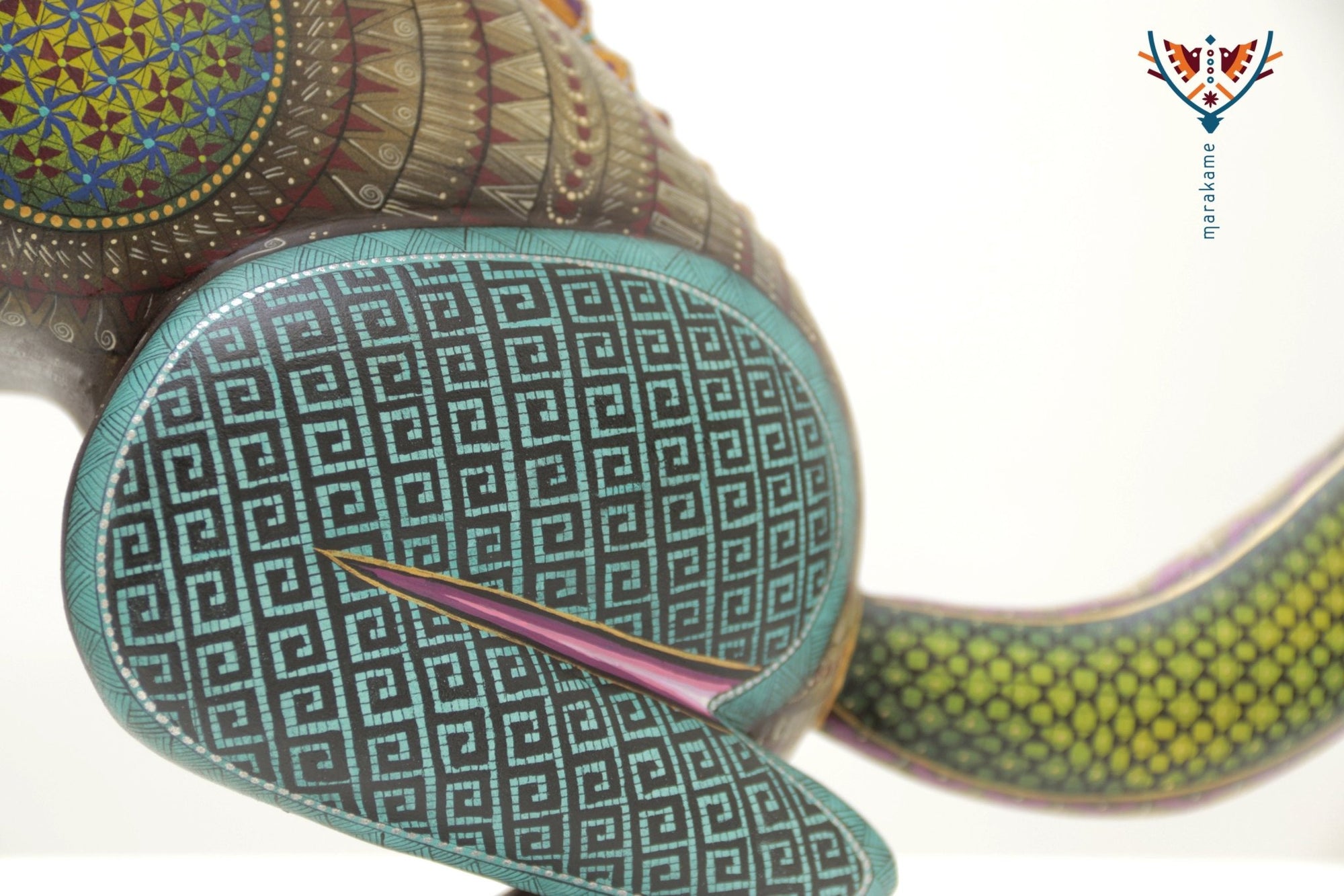 Alebrije - Fusión Águila Jaguar Conejo - Arte Marakame
