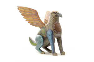 Alebrije - Fusión Águila Jaguar Conejo - Arte Marakame