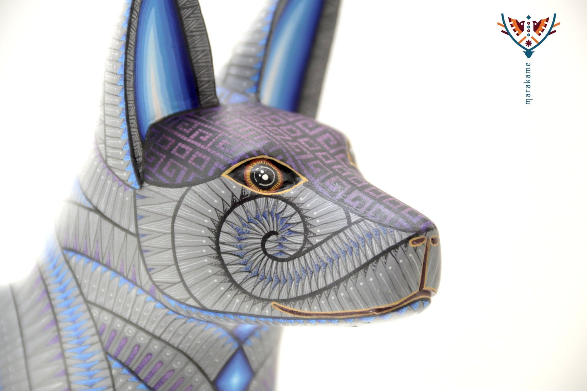 Alebrije - Fusión Perro Camaleón - Arte Marakame