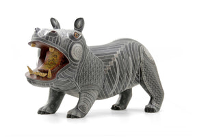 Alebrije - Hipopótamo - Arte Marakame