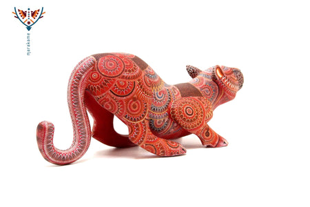 Jaguar Alebrije – Beedxe' do' III – Huichol Art – Marakame