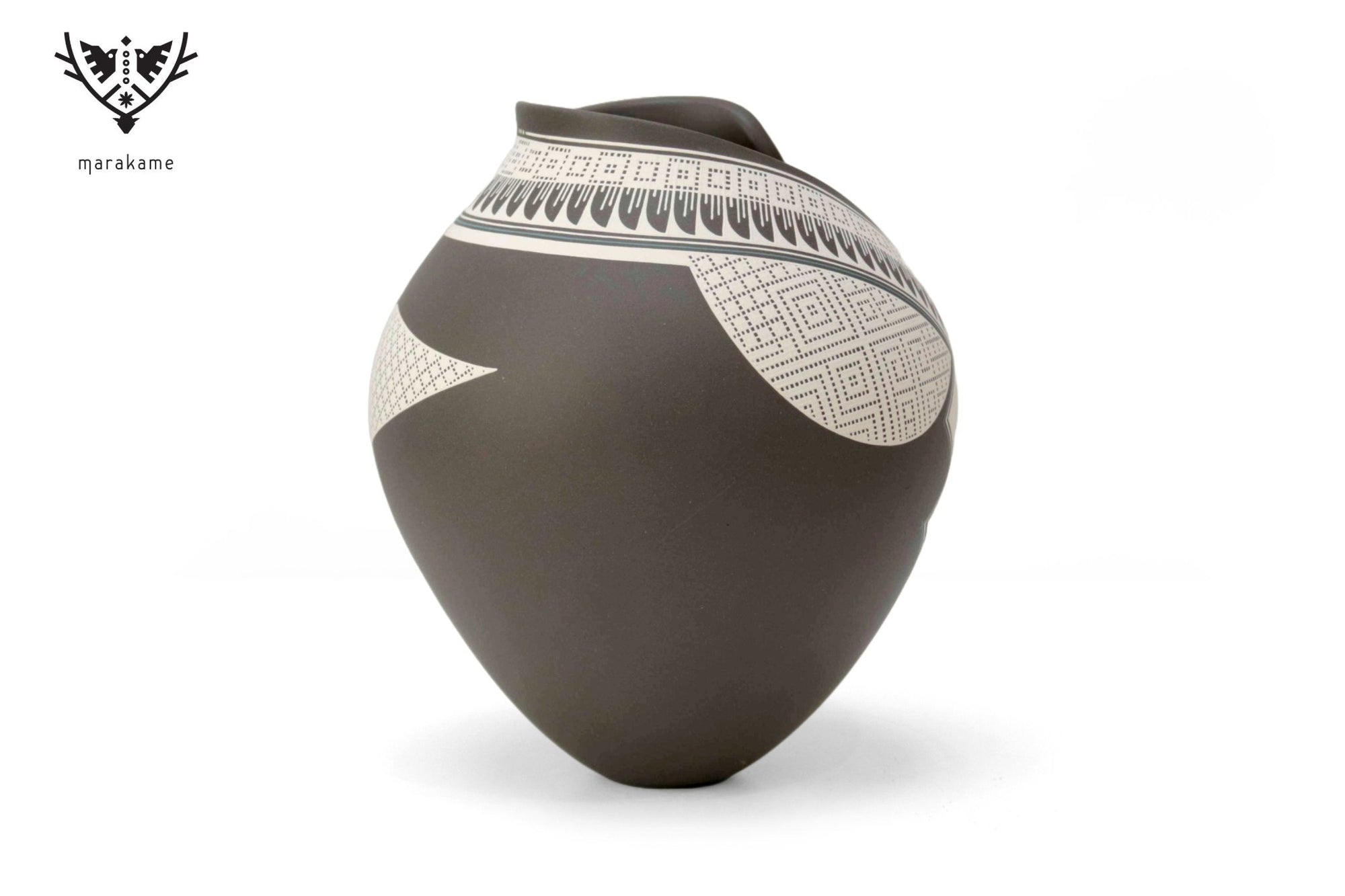Cerámica de Mata Ortiz - Negro - Arte Marakame
