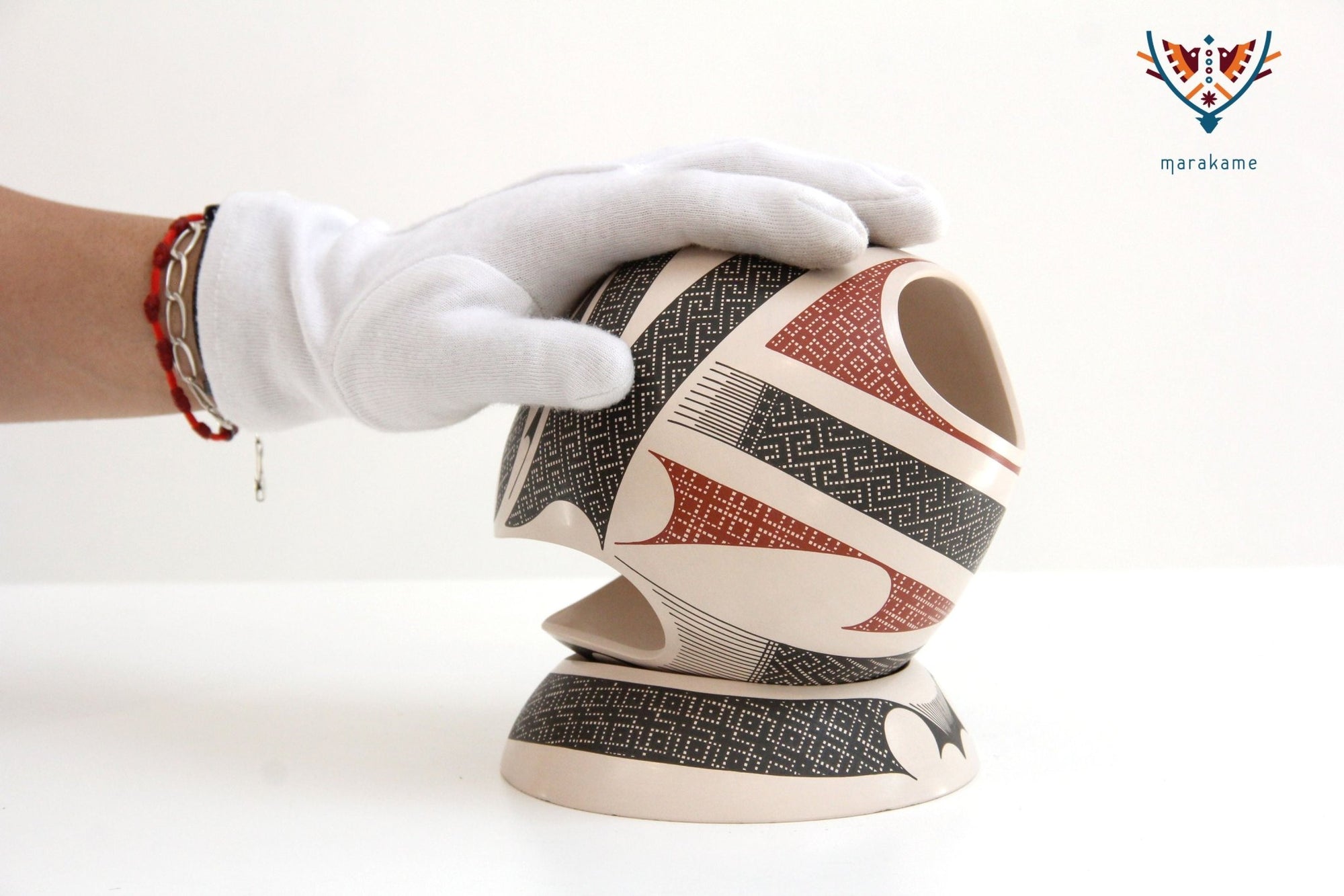 Ceramica Mata Ortiz - Senza fine - Arte Huichol - Marakame