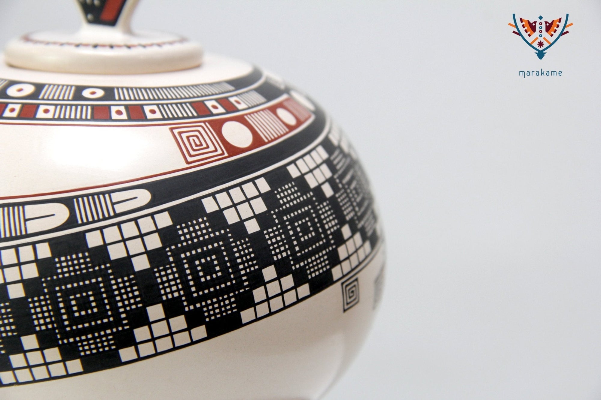 Mata Ortiz Keramik – ST – Huichol Art – Marakame
