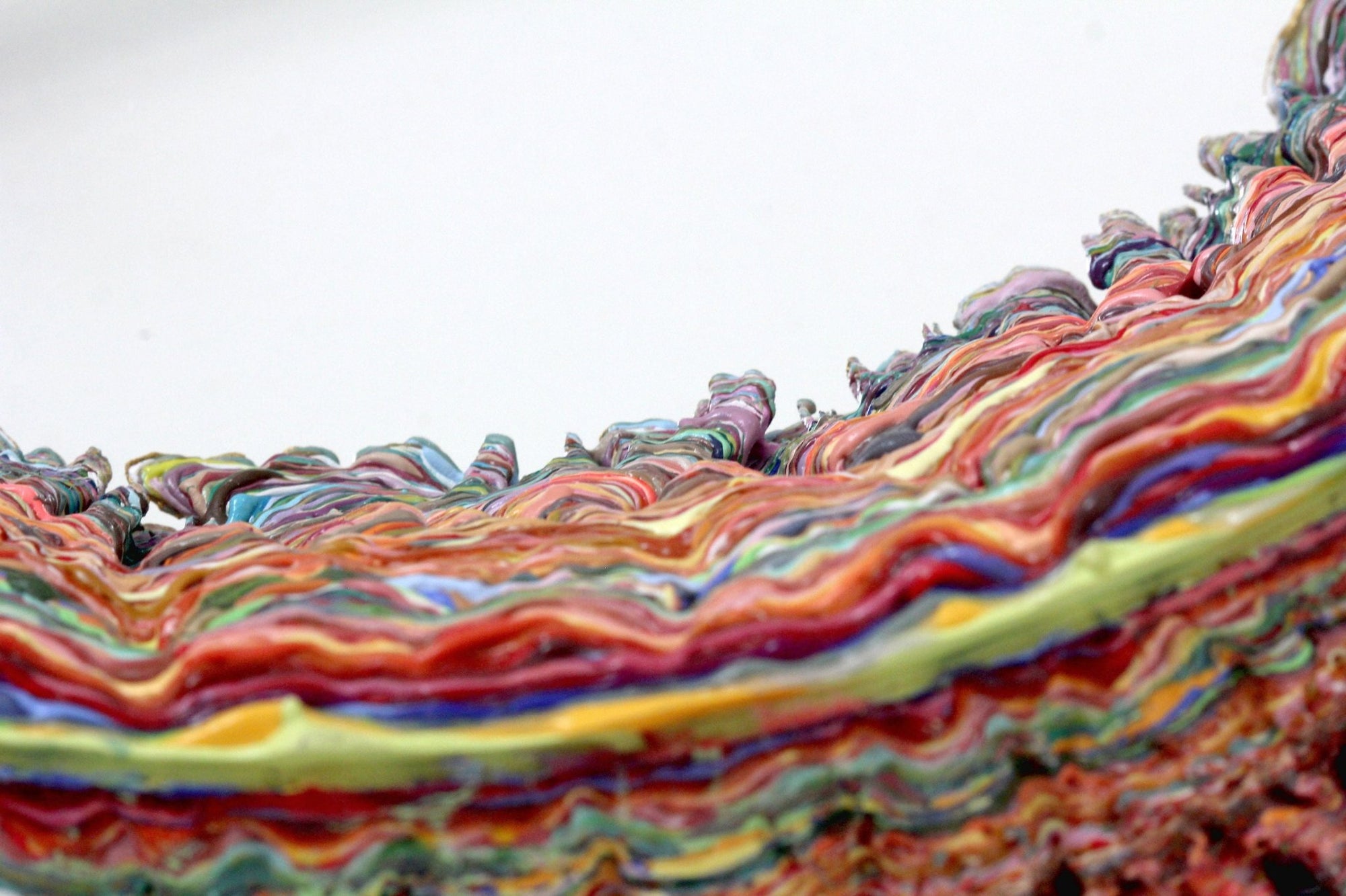 Círculo de tiempo I - Arte Huichol - Marakame