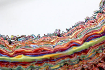 Círculo de tiempo I - Arte Huichol - Marakame