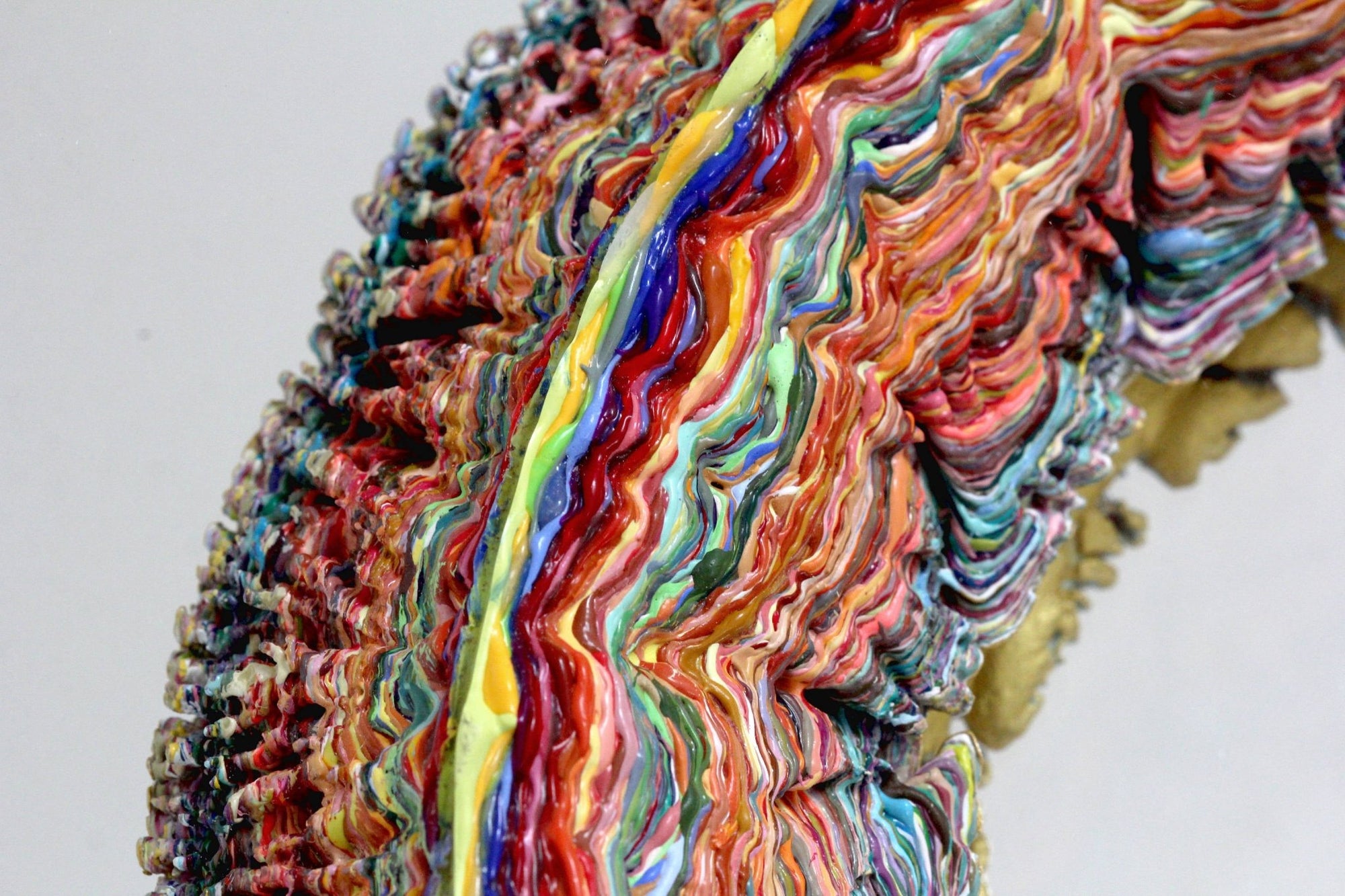 Círculo de tiempo I - Arte Huichol - Marakame