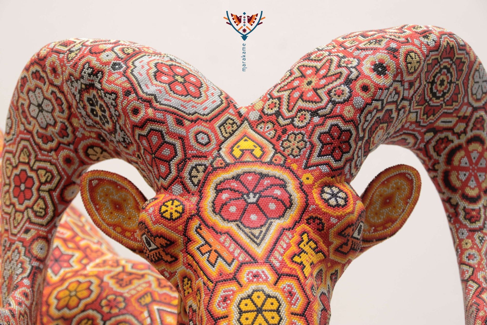 Sculpture - Kaka+yari +wiyame - Guardian of the mountain - Wixárika Bighorn Sheep - Marakame Art