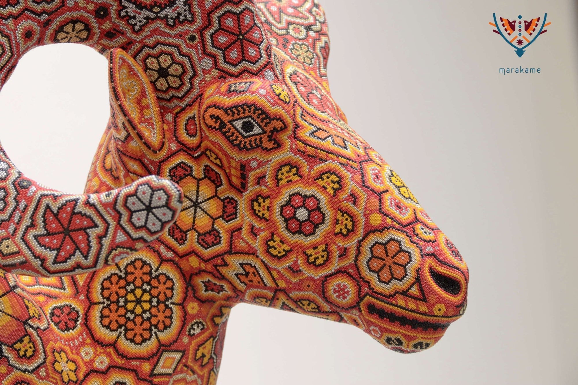 Sculpture - Kaka+yari +wiyame - Guardian of the mountain - Wixárika Bighorn Sheep - Marakame Art
