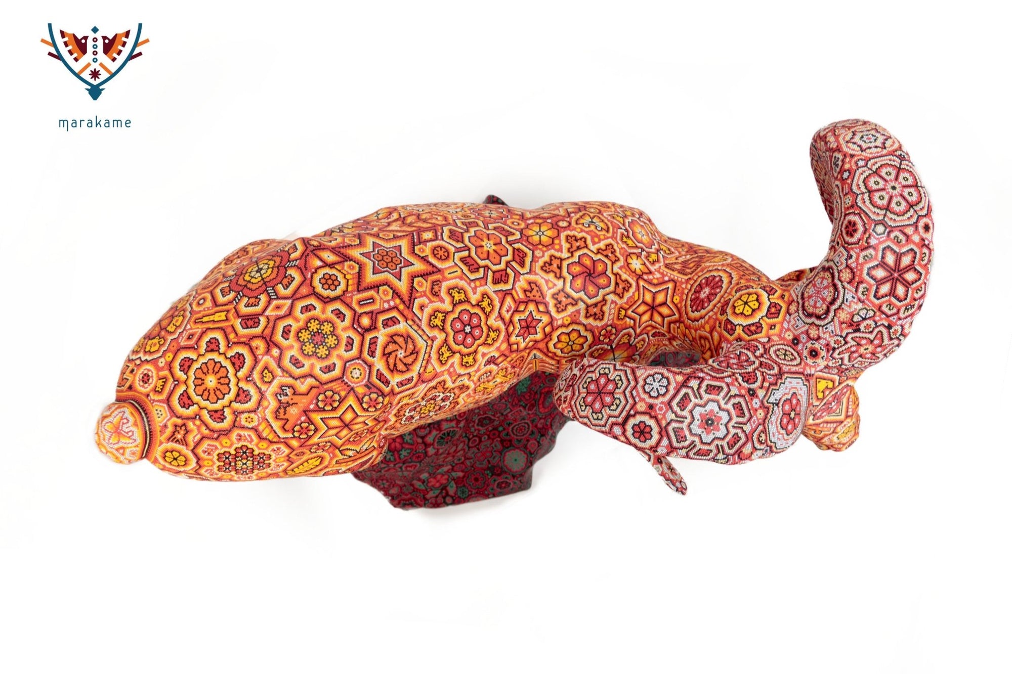Sculpture - Kaka+yari +wiyame - Guardian of the mountain - Wixárika Bighorn Sheep - Marakame Art